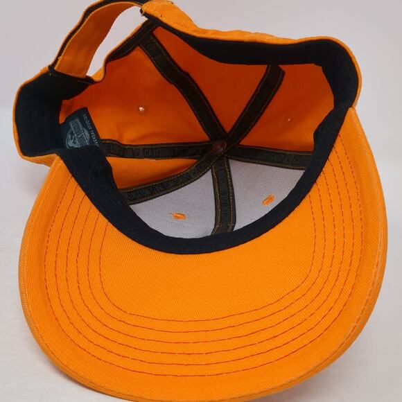 Jurassic World Patch Strapback Hat Orange One Size Universal Studios - Picture 7 of 10